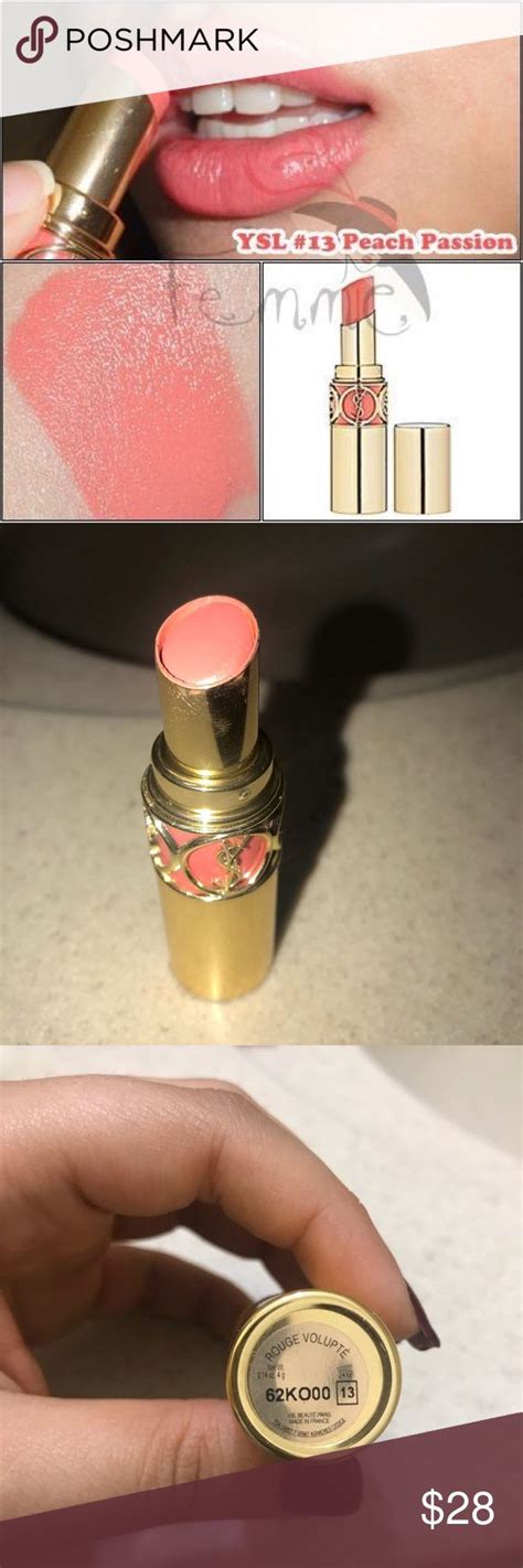 peach passion ysl dupe|YSL Peach Passion (13) Rouge Volupte Dupes & Swatch .